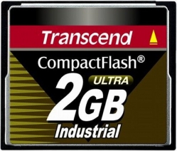Transcend 2GB Industrial CF Card (100X)  - TS2GCF100I