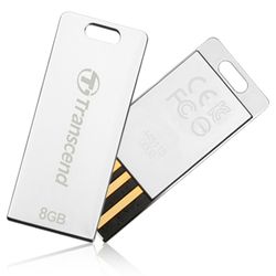 Transcend 8GB USB JetFlash T3S, Silver - TS8GJFT3S