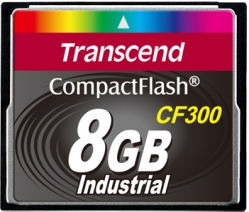 Transcend 8GB CF Card (300X) - TS8GCF300