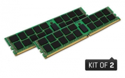 Kingston 16GB 2133MHz DDR4 Non-ECC CL15 DIMM (Kit of 2) 2Rx8 - KVR21N15D8K2/16