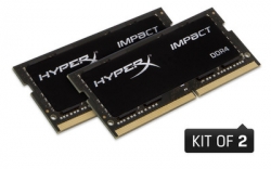 Kingston HyperX 16GB 2666MHz DDR4 CL15 SODIMM (Kit of 2) Impact - HX426S15IBK2/16