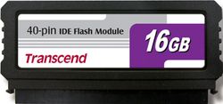 Transcend 16GB IDE 40PIN Vertical Low-Profile - TS16GPTM510-40V (TS16GDOM40V-S)