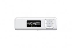 Transcend 8GB Flash MP3 Player T-Sonic 330 White - TS8GMP330W