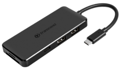 Transcend HUB 5C 6-in-1 USB Type-C to Type-A/Type-C/SD/microSD - TS-HUB5C