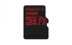 Kingston 32GB microSDHC UHS-I Class 3 (V30) Canvas React - SDCR/32GBSP