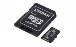 Kingston 32GB microSDHC Industrial C10 A1 pSLC Card + SD Adapter - SDCIT2/32GB