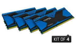 Kingston HyperX 32GB 1866MHz DDR3 CL9 DIMM (Kit of 4) XMP Predator - HX318C9PB3K4/32