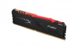 Kingston HyperX 8GB 2666MHz DDR4 CL16 DIMM 1Rx8 HyperX FURY RGB - HX426C16FB3A/8