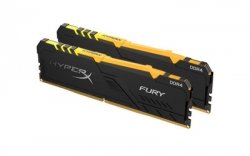 Kingston HyperX 16GB 3000MHz DDR4 CL15 DIMM (Kit of 2) 1Rx8 HyperX FURY RGB - HX430C15FB3AK2/16