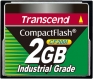 Transcend 2GB Industrial CF Card (200X)  - TS2GCF200I