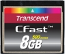 Transcend 8GB CFast Card (520X), SLC - TS8GCFX520I