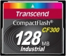 Transcend 128MB CF Card (300X, UDMA5, TYPE I) - TS128MCF300