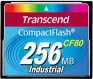 Transcend 256MB Industrial CF Card (80X) with PIO mode - TS256MCF80-P
