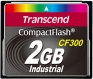 Transcend 2GB CF Card (300X) - TS2GCF300