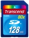 Transcend 128MB SD Card (80X) - TS128MSD80