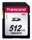 Transcend 512MB Industrial SD Card (100X) - TS512MSD100I