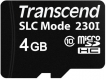 Transcend 4GB Industrial microSDHC 230I Class 10 SLC - TS4GUSD230I