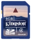Kingston 4GB SDHC (Class 4) - SD4/4GB
