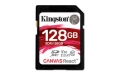 Kingston 128GB SDXC UHS-I Class 3 (V30) Canvas React - SDR/128GB