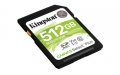 Kingston 512GB SDXC Canvas Select Plus 100R C10 UHS-I U3 V30 - SDS2/512GB