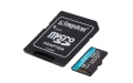 Kingston 512GB microSDXC Canvas Go Plus 170R A2 U3 V30 Card + ADP - SDCG3/512GB