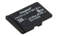 Kingston 8GB microSDHC Industrial C10 A1 pSLC Card Single Pack w/o Adapter - SDCIT2/8GBSP