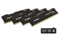 Kingston HyperX 32GB 2933MHz DDR4 CL17 DIMM (Kit of 4) 1Rx8 HyperX FURY Black - HX429C17FB2K4/32