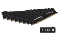 Kingston HyperX 64GB 2800MHz DDR4 CL14 DIMM (Kit of 8) XMP Savage Black - HX428C14SBK8/64