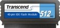 Transcend 512MB IDE 40PIN Vertical Low-Profile - TS512MDOM40V-S (TS512MPTM520)