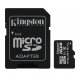 Kingston 16GB microSDHC Class 10 UHS-I Industrial with SD Adapter  - SDCIT/16GB