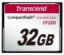Transcend 32GB Industrial CF Card (220X, UDMA5) SLC - TS32GCF220I