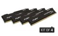 Kingston HyperX 32GB 2666MHz DDR4 CL16 DIMM (Kit of 4) 1Rx8 HyperX FURY Black - HX426C16FB2K4/32