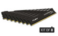 Kingston HyperX 64GB 2133MHz DDR4 Non-ECC CL14 DIMM (Kit of 8) FURY Black Series - HX421C14FBK8/64