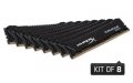 Kingston HyperX 64GB 2800MHz DDR4 CL14 DIMM (Kit of 8) XMP Savage Black - HX428C14SB2K8/64